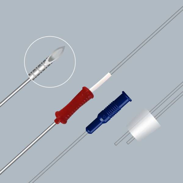 OPICK Single Lumen Ovum Pickup Needle with Knurling - Image 2