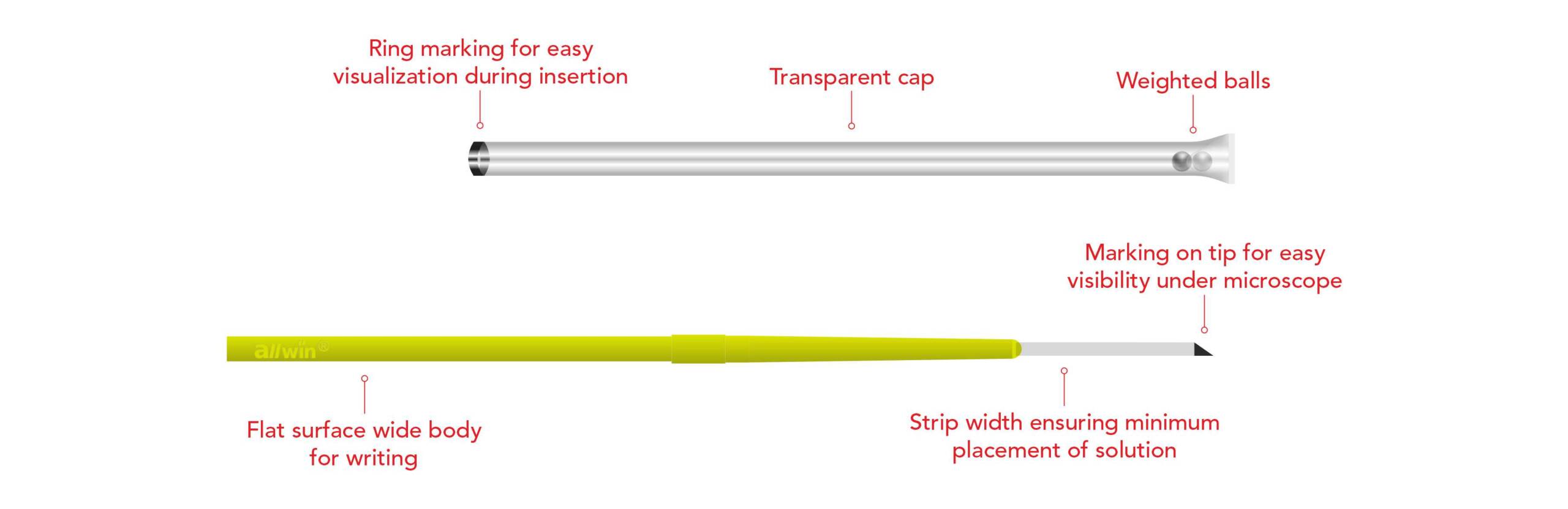 SURESTRIP Vitrification Straws – Weighted